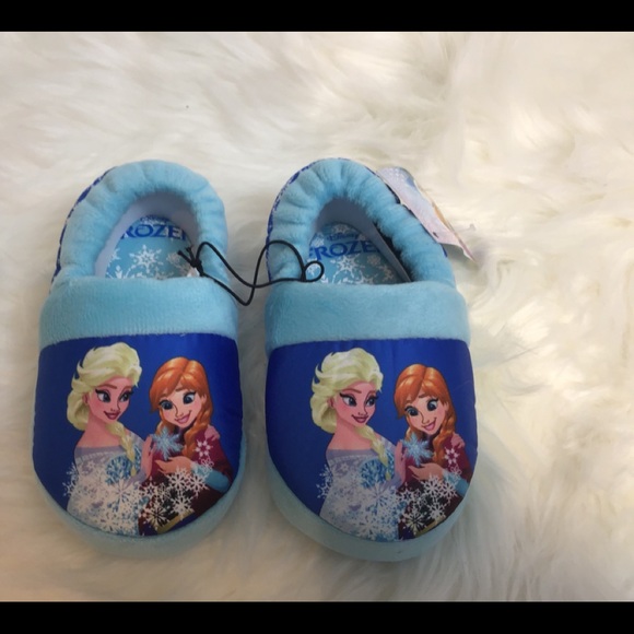 Disney Other - DISNEY NWT FROZEN TODDLER SLIPPERS SZ  MED 7/8